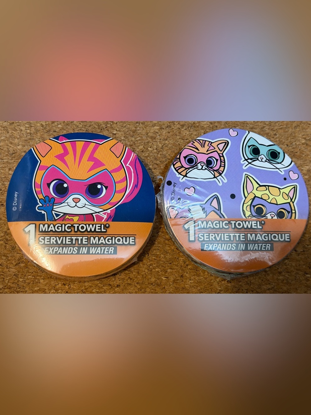 Disney Super Kitties magic towel